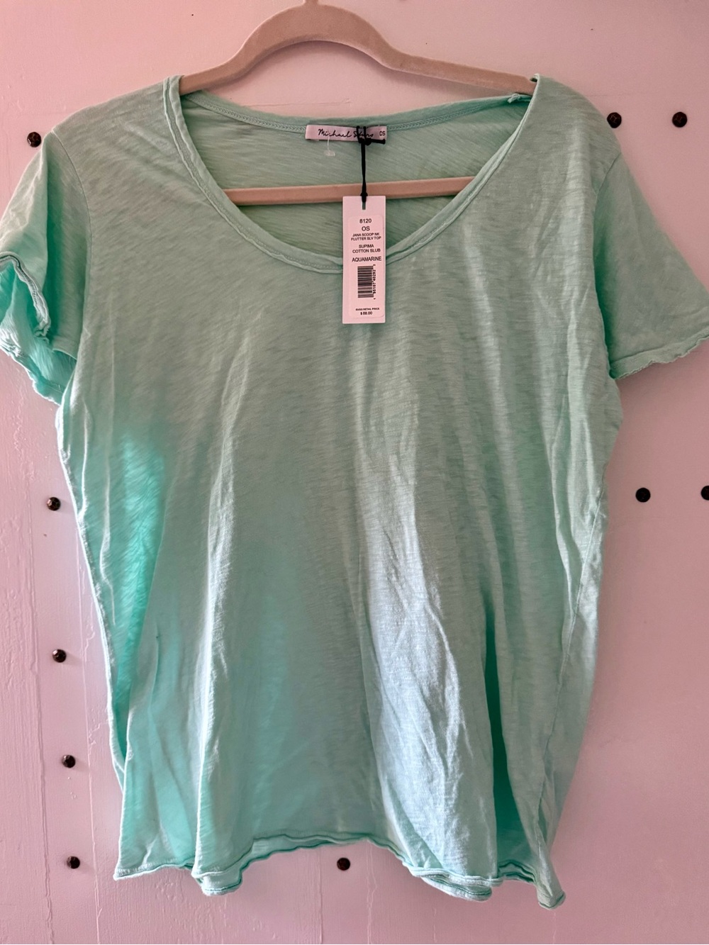 NWT Michael Stars scoop neck tee